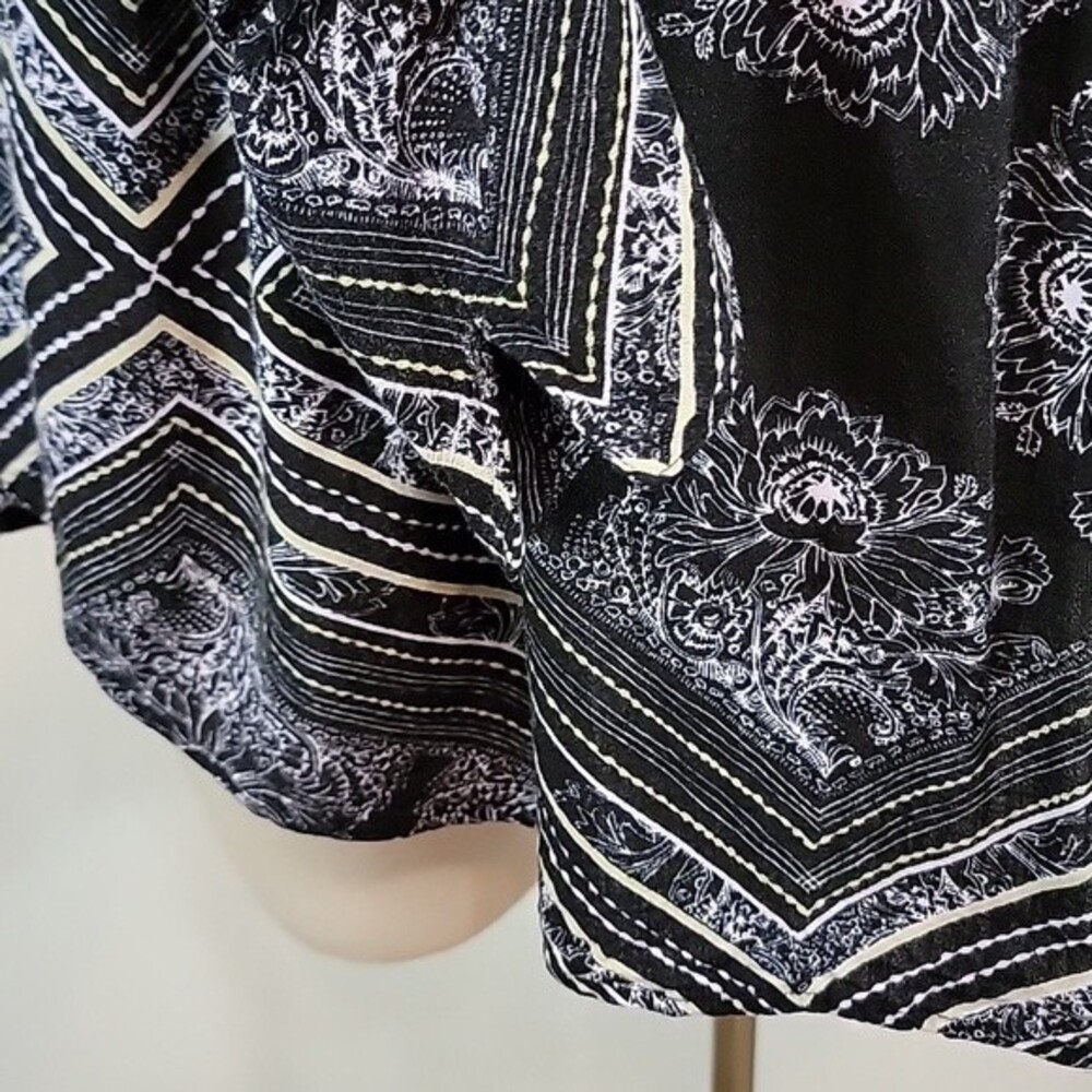 FREE PEOPLE Walking On A Dream Printed Tunic size XS - Picture 4 of 9